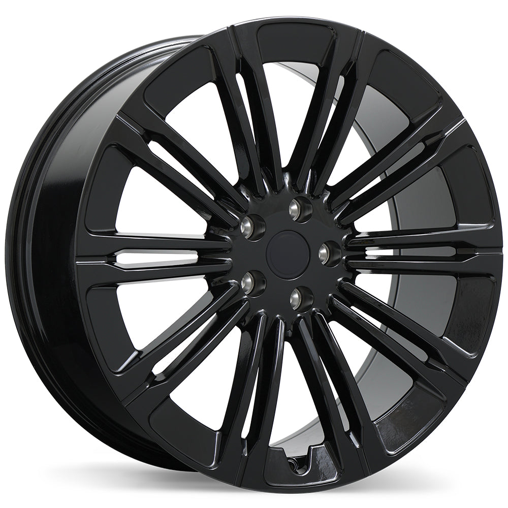 20" & 22" Replika R277 Gloss Black Rims 5x120 – Range Rover & Range Rover Sport — Gloss Black