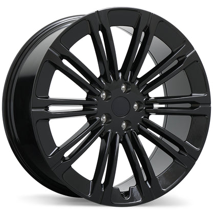 20" & 22" Replika R277 Gloss Black Rims 5x120 – Range Rover & Range Rover Sport — Gloss Black