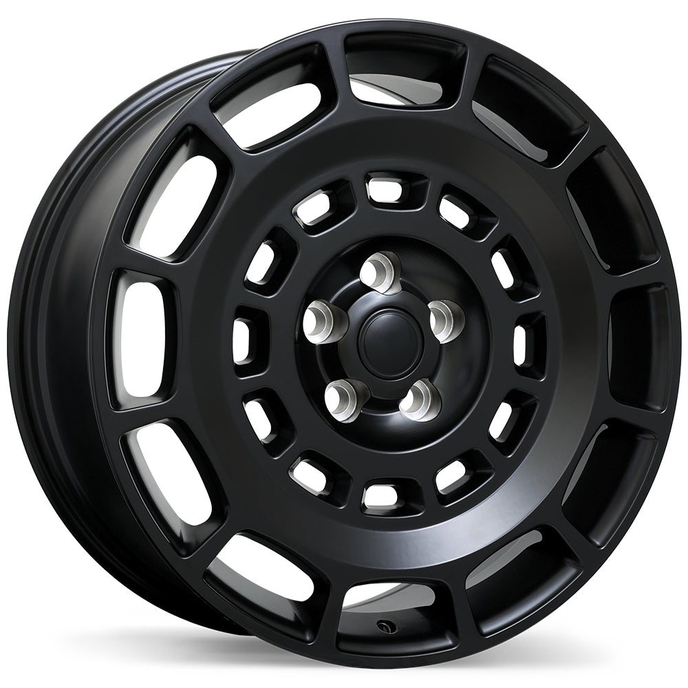 20x8.5 Replika R278 Satin Black Rims 5x120 – Land Rover Defender — Satin Black