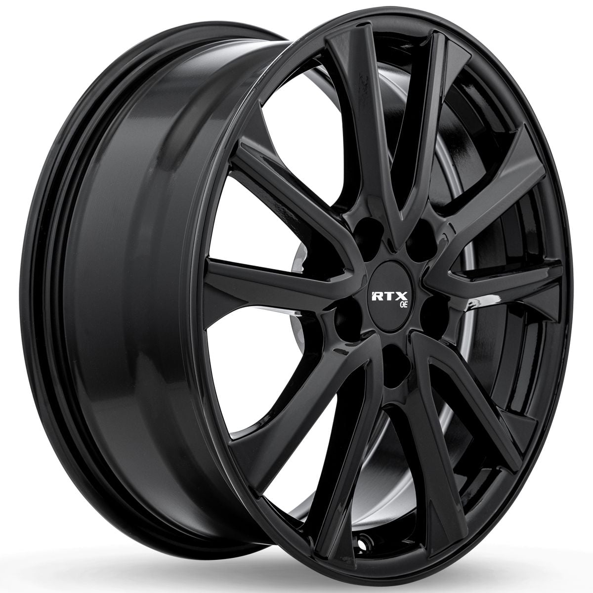 RTX Arai Gloss Black rim detail view