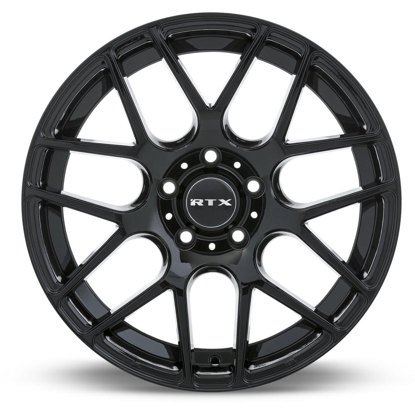 RTX Envy Gloss Black rim angle view