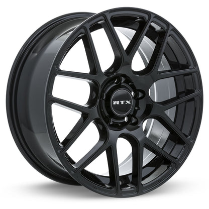 RTX Envy Gloss Black rim front view