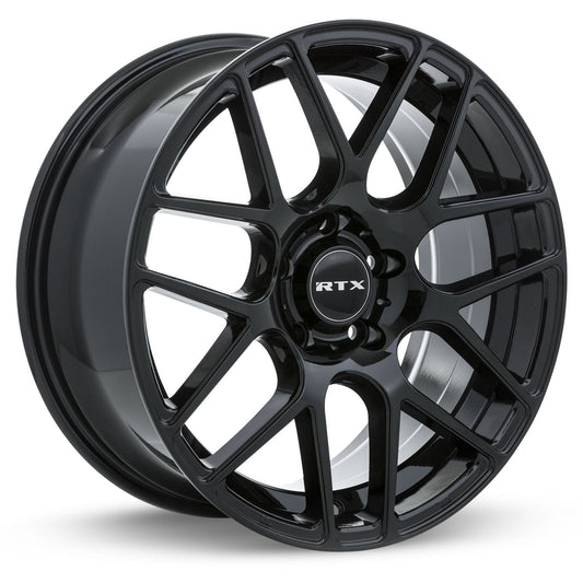 RTX Envy Gloss Black rim front view