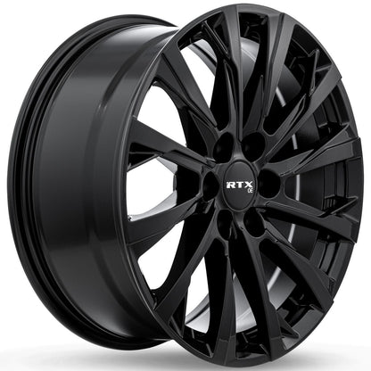 RTX GM03 Gloss Black rim detail view