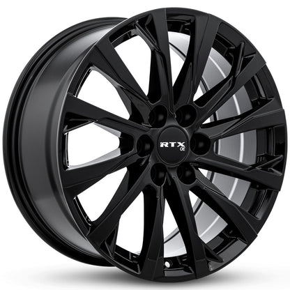RTX GM03 Gloss Black rim front view