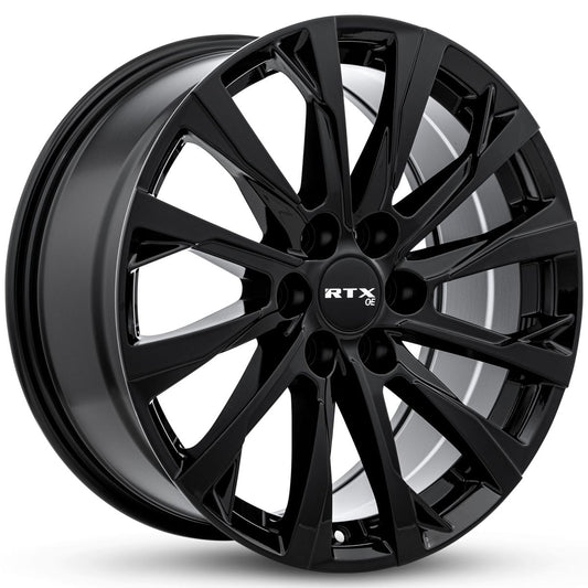 RTX GM03 Gloss Black rim front view