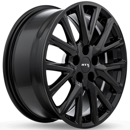 RTX GM06 Gloss Black rim detail view