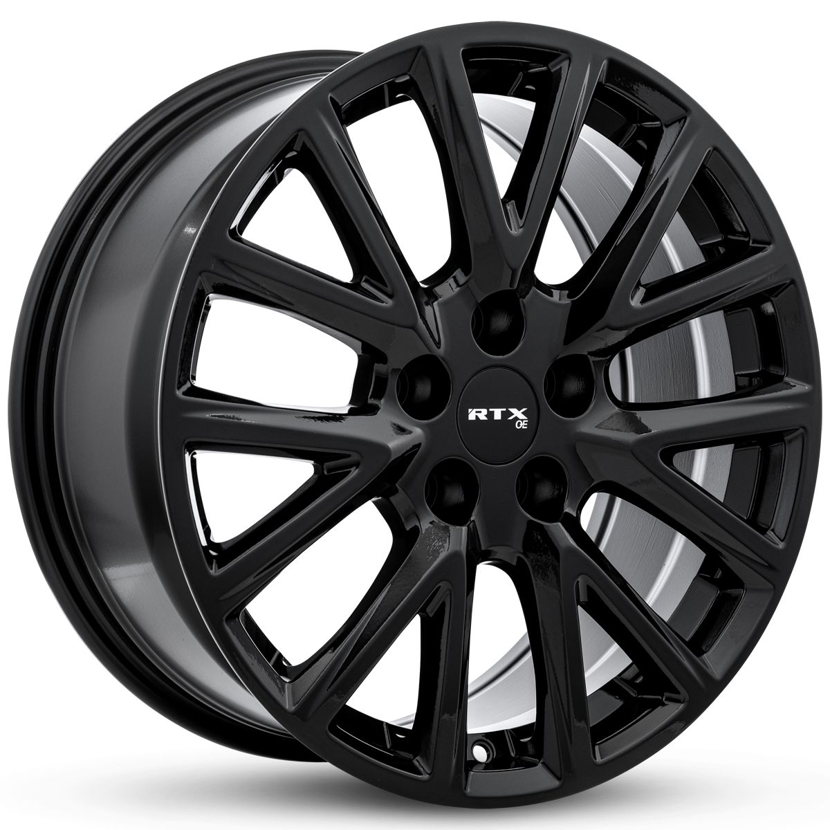 RTX GM06 Gloss Black rim front view