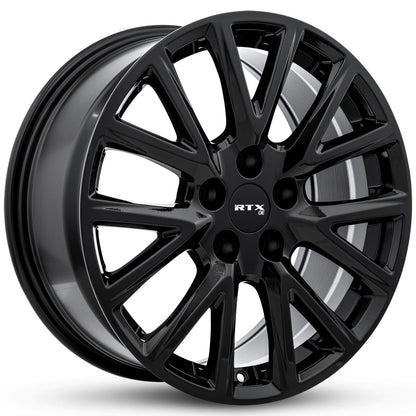 RTX GM06 Gloss Black rim front view