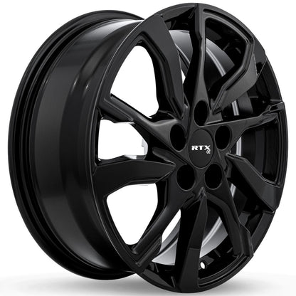 RTX GM07 Gloss Black rim detail view