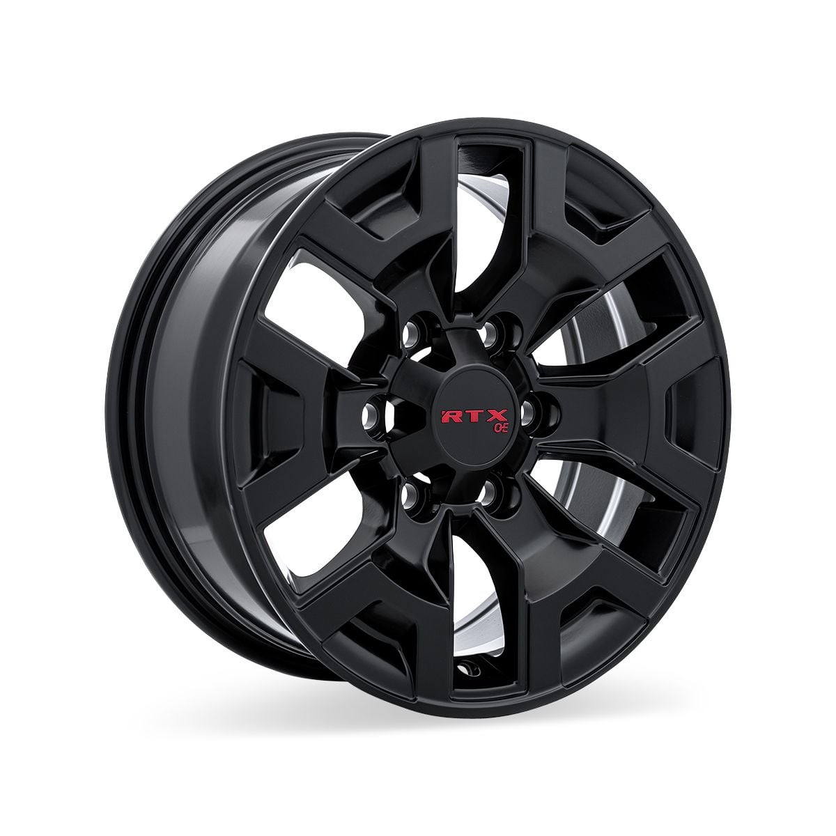 RTX TY01 Satin Black rim front view