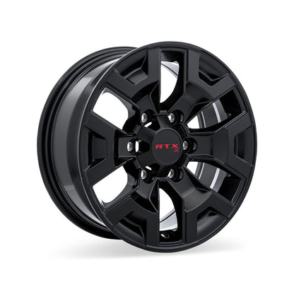 RTX TY01 Satin Black rim front view