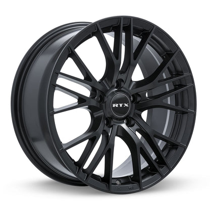 RTX Vertex Satin Black rim front view