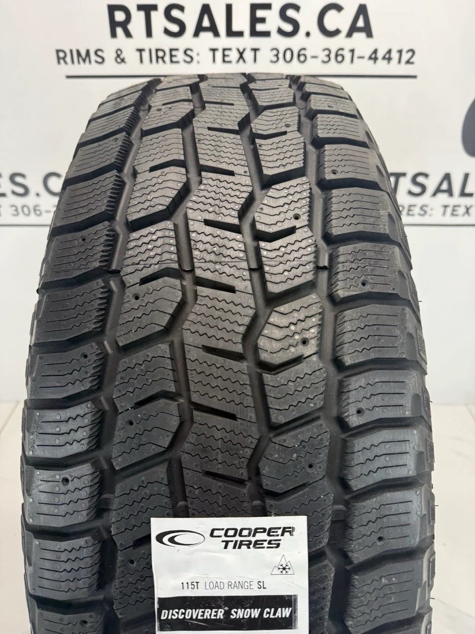 285/45/22 Cooper Winter Tires on 22" Ford F-150 Rims