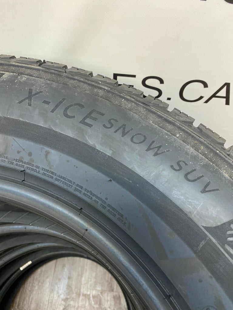 265/60/18 Michelin X-ICE SNOW SUV Winter Tires