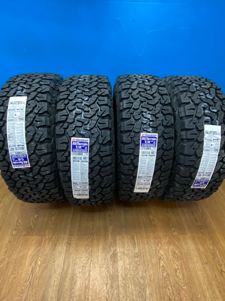 275/60/20 Bfgoodrich All weather tires rims Ford F-150 20 inch