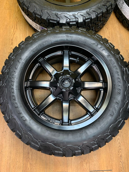 275/60/20 BfGoodrich on Fuel Rims 6x135 6x139 GM RAM FORD - R&T Sales 