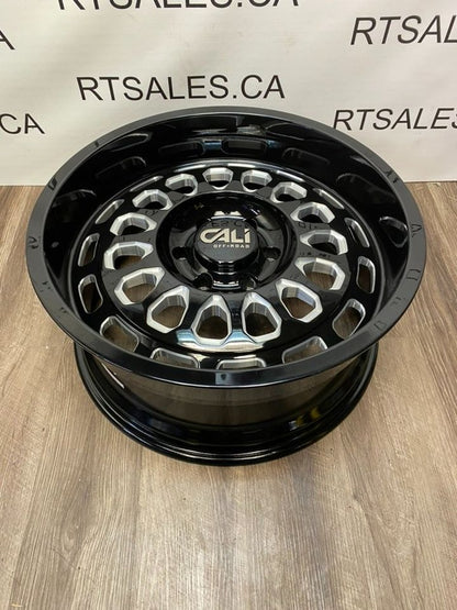 20x9 Cali Paradox Rims 6x139.7