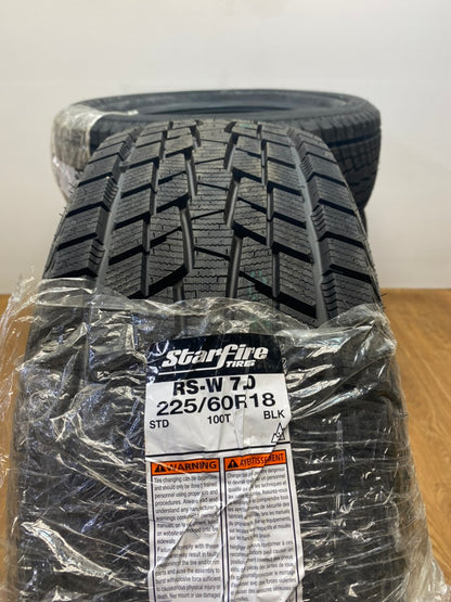 225/60/18 Cooper Starfire RS-W 7.0 Winter Tires - R&T Sales 