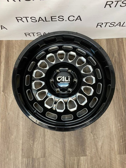 20x9 Cali Paradox Rims 6x139.7