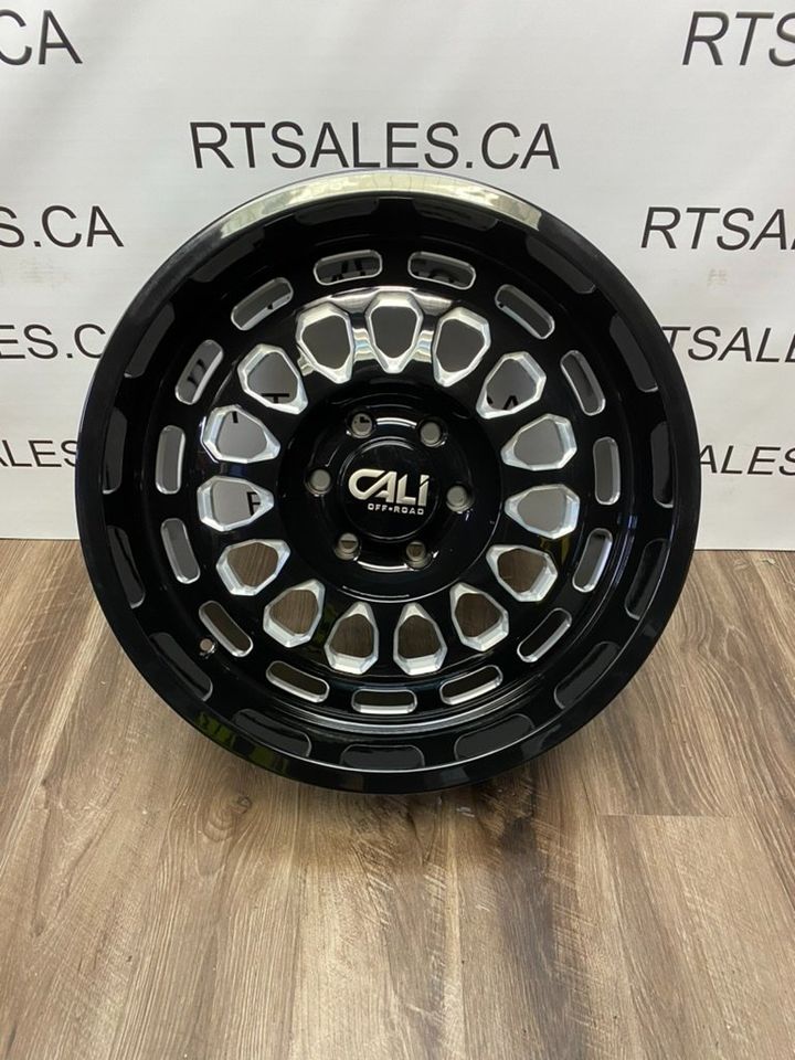 20x9 Cali Paradox Rims 6x139.7