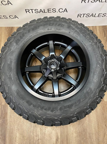 295/65/20 Bfgoodrich tires & rims 8x180 GMC Chevy 2500 3500