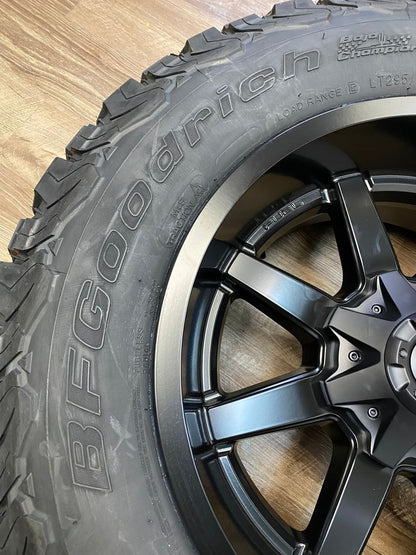 295/65/20 Bfgoodrich tires & rims 8x180 GMC Chevy 2500 3500