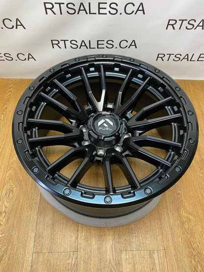 22x10 Fuel Rebel Rims 8x165 - R&T Sales 
