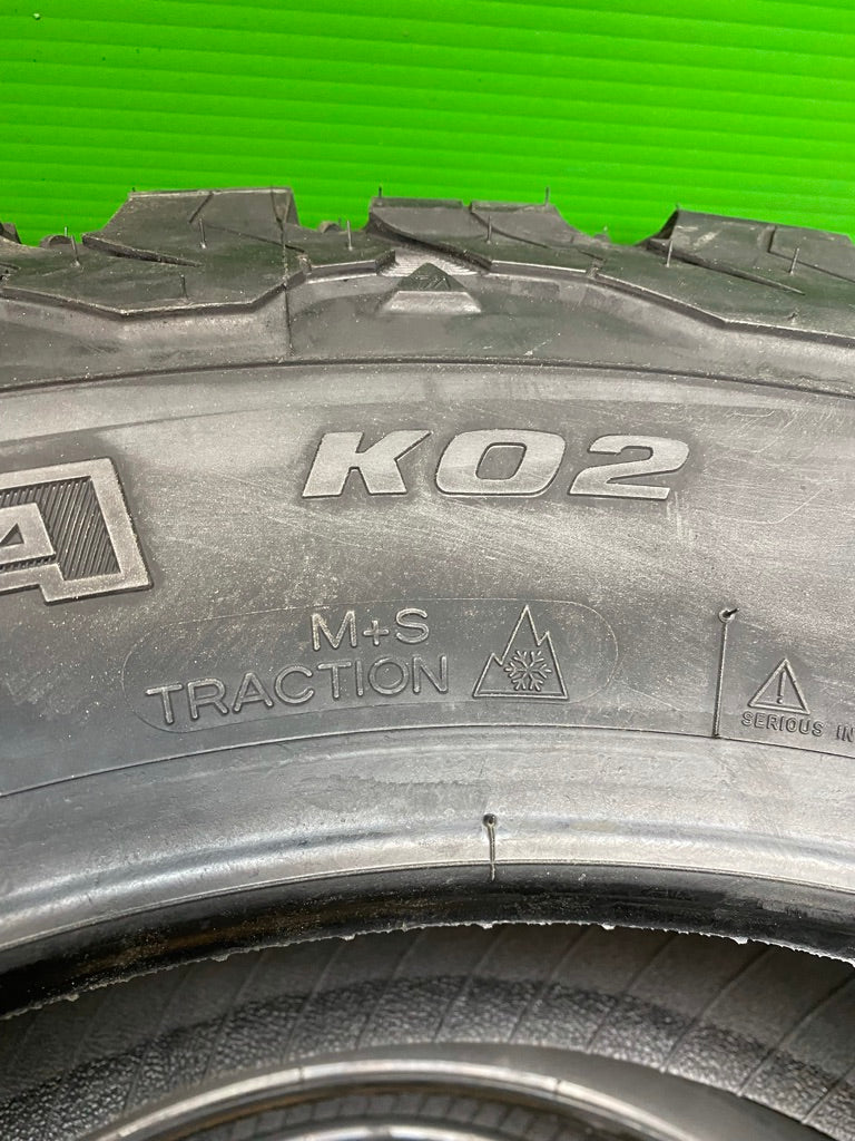 Lt 265/65/18 BFGoodrich All Terrain K02