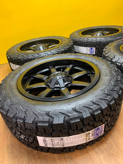 275/60/20 BfGoodrich on Fuel Rims 6x135 6x139 GM RAM FORD - R&T Sales 