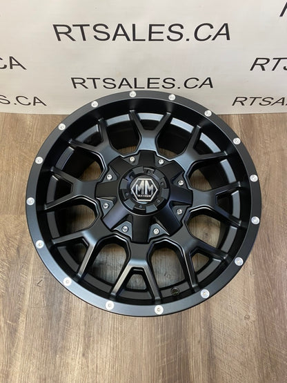 17x9 Mayhem Warrior Rims 8x165