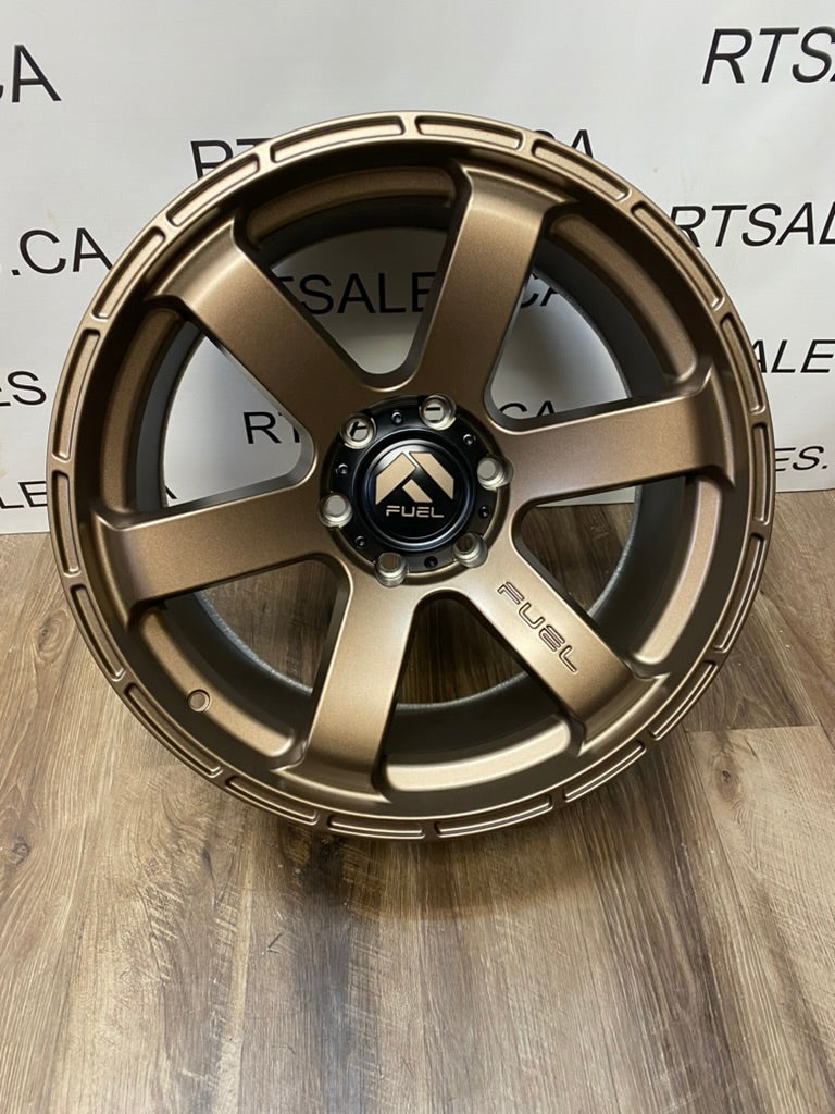 20x9 Fuel rims 6x139 GMC Chevy Dodge Ram 1500