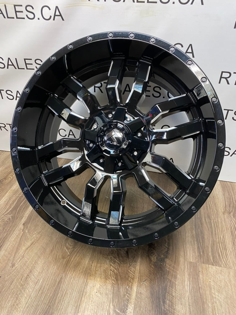 22x10 fuel 6x135 & 6x139 Ford F-150 GMC Chevy 1500 RAM