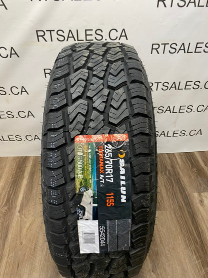 265/70/17 Sailun TERRAMAX 3PMS A/T All Weather Tires
