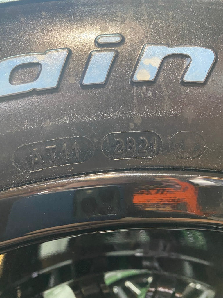 285/70/17 BFgoodrich tires on rims Dodge Ram Gmc Chevy 3500