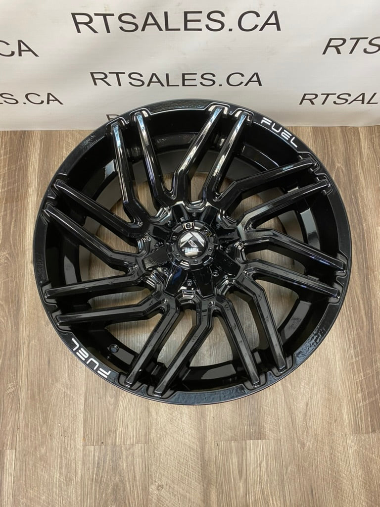 22x10 Fuel Rims 8x180 Chevy 2500 3500