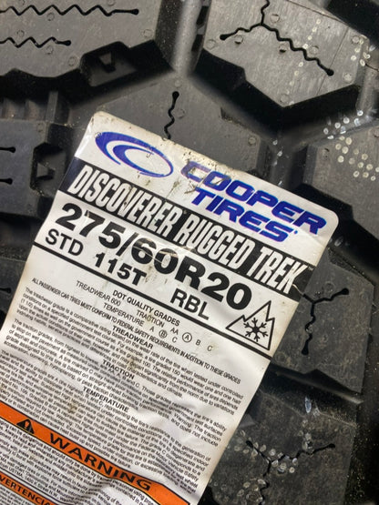 275/60/20 Cooper DISCOVERER RUGGED TREK All Weather Tires