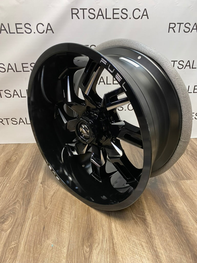 22x10 Fuel rims 6x139 GMC Chevy Dodge Ram 1500