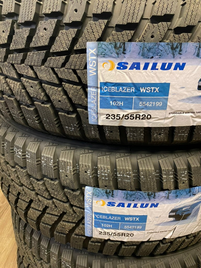 235/55/20 Sailun Winter tires Ice & Snow Studable