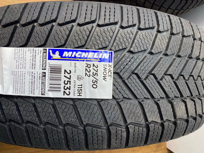 275/50/22 Michelin X-ICE SNOW Winter Tires - R&T Sales 