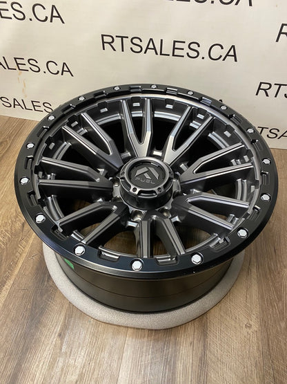 20x10 Fuel Rebel Rims 8x165
