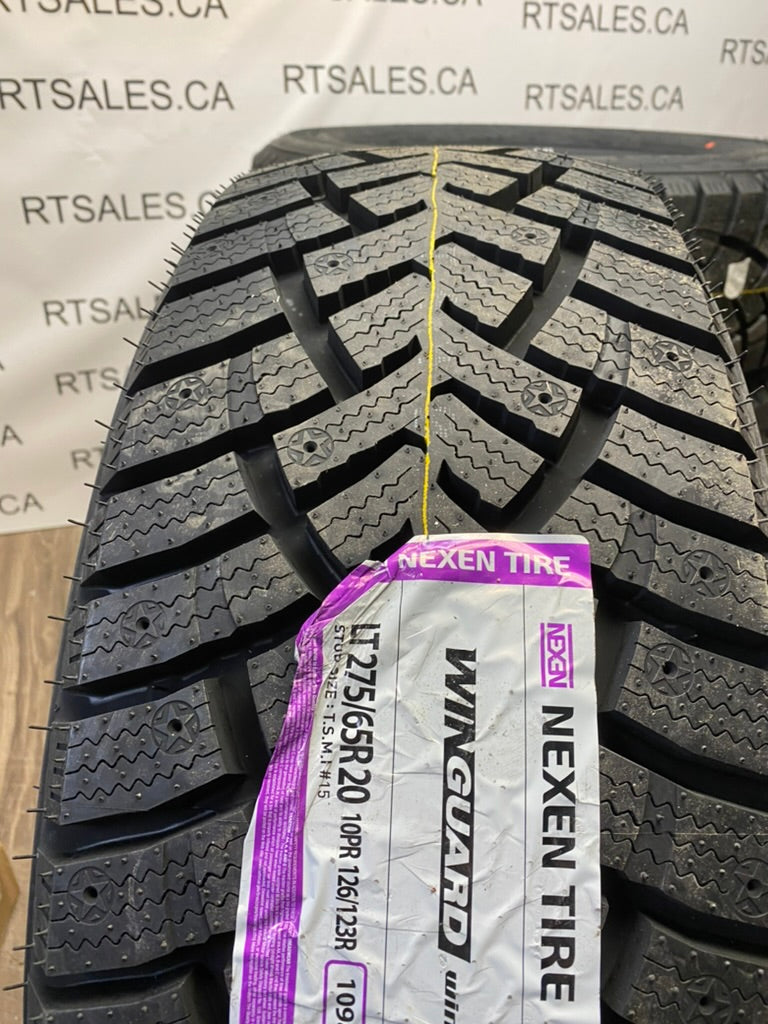 LT 275/65/20 Nexen Studable Winter snow & ICE tires 20 inch – R&T