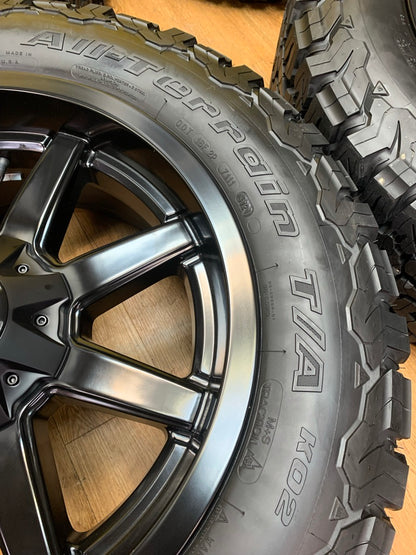 275/60/20 BfGoodrich on Fuel Rims 6x135 6x139 GM RAM FORD - R&T Sales 