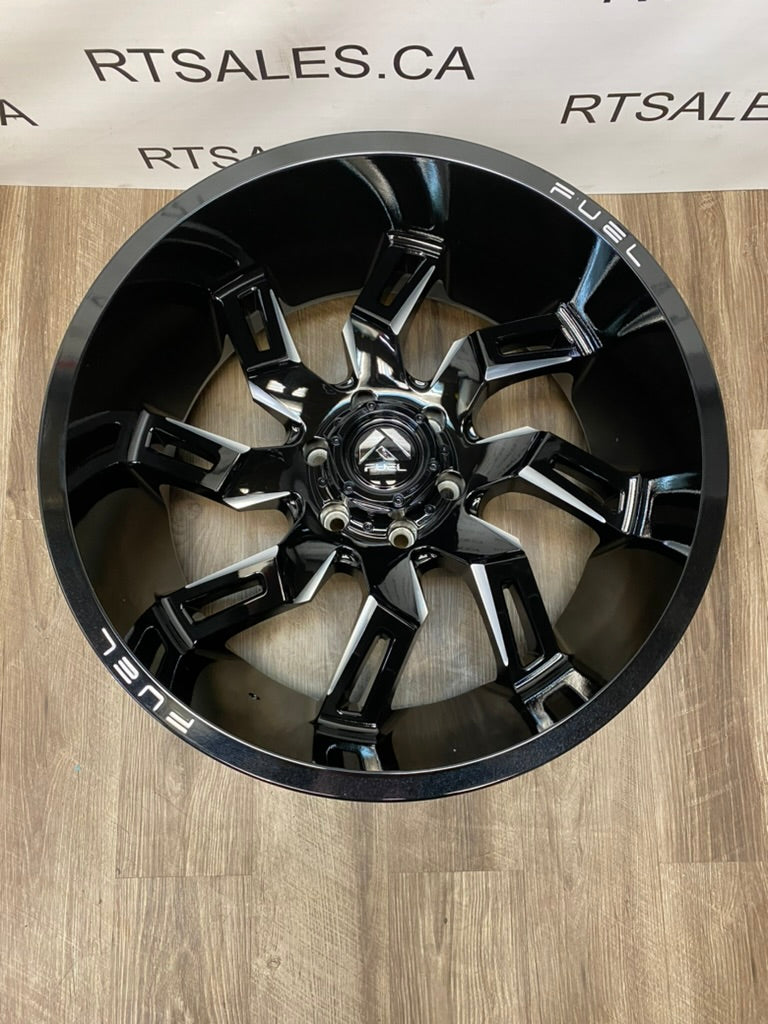 22x10 Fuel rims 6x139 GMC Chevy Dodge Ram 1500