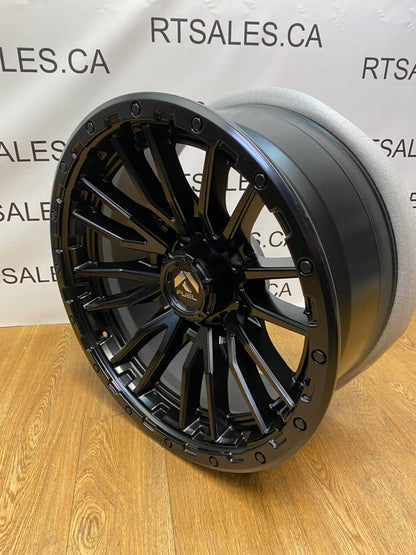 22x10 Fuel Rebel Rims 8x165 - R&T Sales 