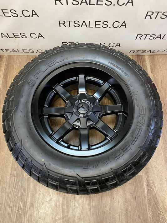 275/65/18 Fuel tires & Rims 5x139 5x150 Dodge ram Tundra