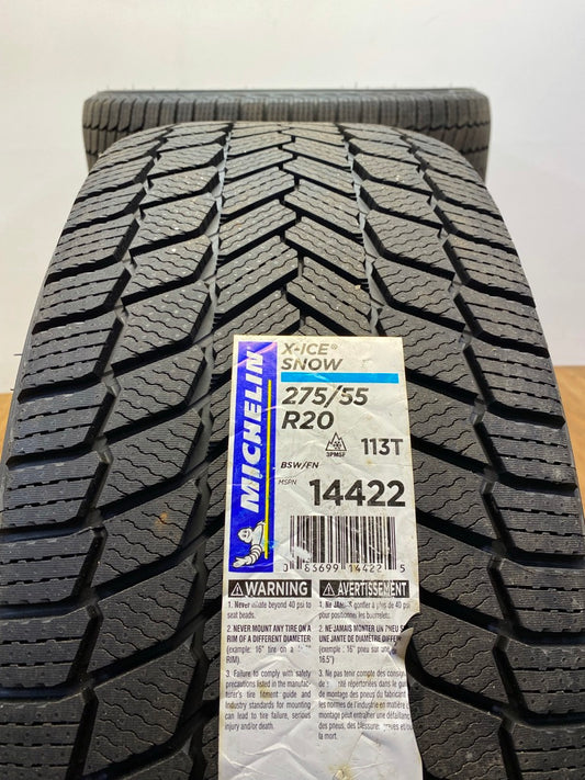 275/55/20 Michelin X-ICE SNOW SUV Winter Tires - R&T Sales 