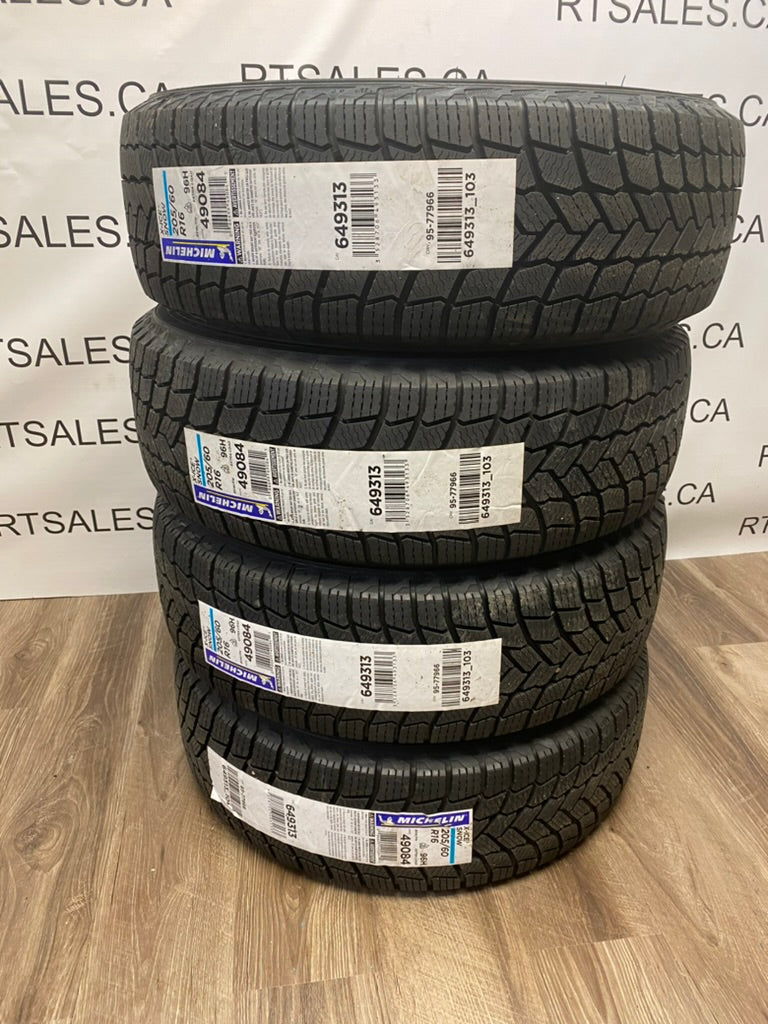 205/60/16 Michelin X-Ice snow winter tires *CONTACT FOR SALE PRICE