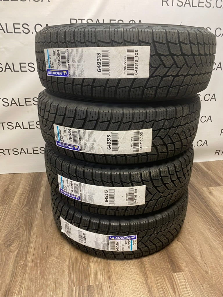 205/60/16 Michelin X-ICE SNOW XL Winter Tires – R&T Sales