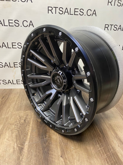 20x10 Fuel Rebel Rims 8x165